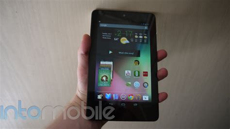 Hands On Google Nexus Tablet With Android Jelly Bean Video