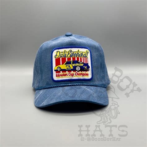 Dale Earnhardt Winston Cup Racing Car Oil NASCAR Hat Gem