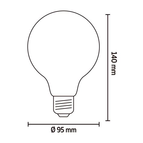 Calex Smart Led Globelamp Goudkleur 7w Leen Bakker