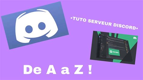 Tuto Creer Son Serveur Discord De A A Z 2020 Fr Youtube