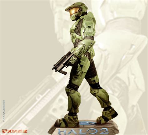 Halo 2 Master Chief Life Size Statue Oxmox Muckle Halo 11 Life Size