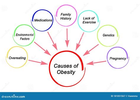 Obesity: Causes And Effects Royalty-Free Stock Photography ...