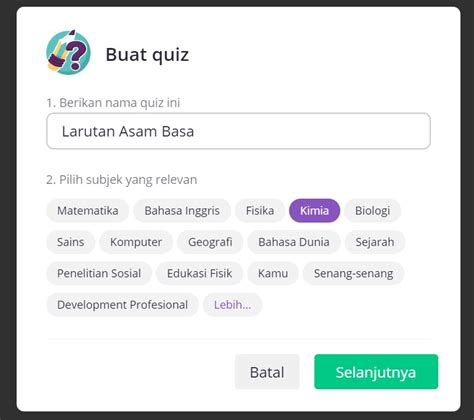 Cara Buat Soal Di Quizizz