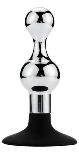 Tapón anal de metal escamado con ventosa MercadoLibre