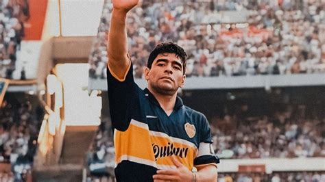 Se cumplen 25 años del último partido oficial de Maradona