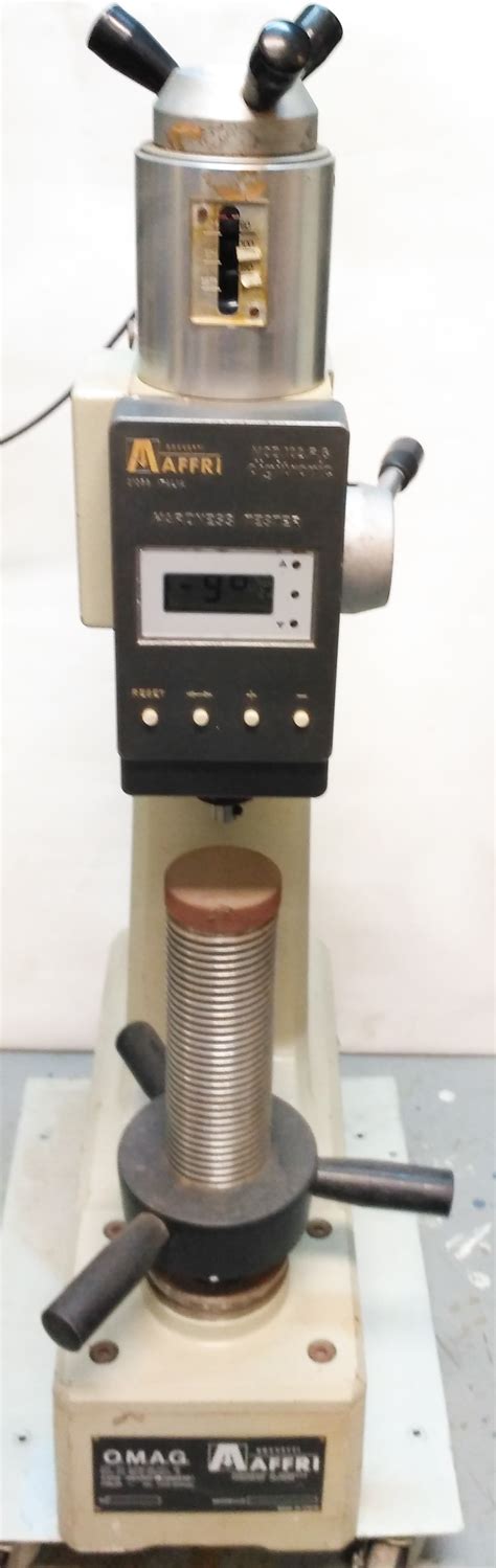 10413 AFFRI BREVETTI HARDNESS TESTER 206 RTD J316Gallery