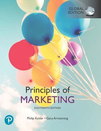 Principles Of Marketing Global Edition Pearson ELibrary