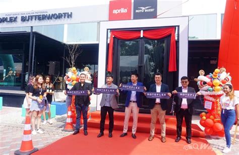 Motoplex Butterworth Rasmi Buka Pintu Piaggio Vespa Aprilia Moto