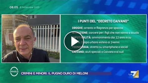 Decreto Caivano Parla Don Claudio Burgio Bisogna Investire Sull