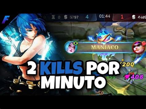 Karina Full Dano Man Aco Em Minuto Mobile Legends Youtube