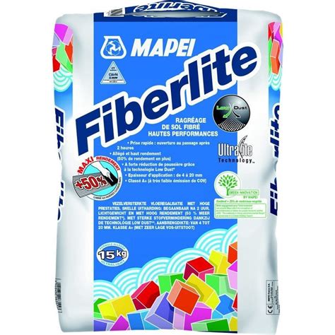 Malta Di Rasatura FIBERLITE MAPEI FRANCE Per Calcestruzzo Per