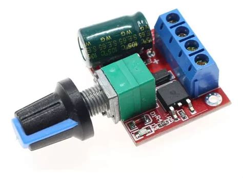 Controlador Velocidade Pwm Motor V A Dc V Mercadolivre