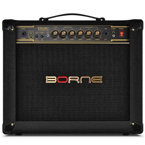 Amplificador Cubo Para Guitarra Vorax 840 Studio 40W Preto Borne