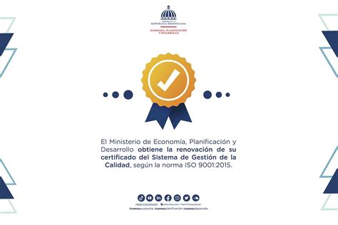 El Ministerio De Econom A Obtiene La Renovaci N De Su Certificado De