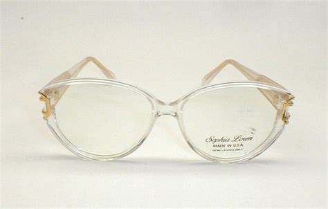 Vintage Designer Eyeglasses, Sophia Loren