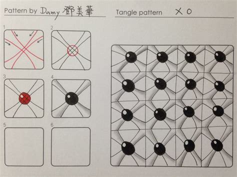 Zentangle Pattern Xodamy Zentangle