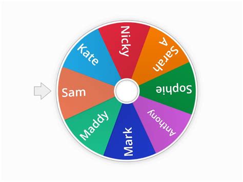 Student Name Picker - Random wheel