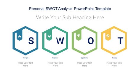 Personal SWOT Analysis PowerPoint Template - PPTUniverse