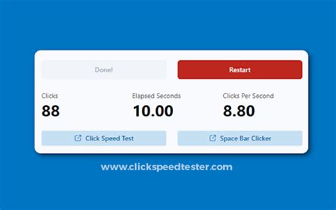 Click Speed Tester Check Cps