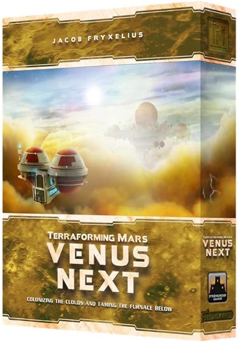 Terraforming Mars Venus Next Expansion Explore And Colonize Venus With New Cards