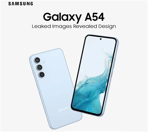 Samsung Galaxy A54 High Quality Renders Leaked Showcasing A New Camera Setup Whatmobile News