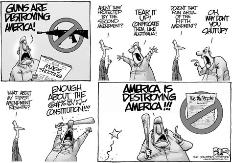 Beeler Cartoon Destorying America