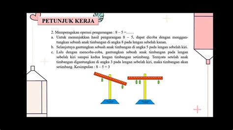 Panduan Penggunaan Alat Peraga Neraca Timbang Bilangan Youtube