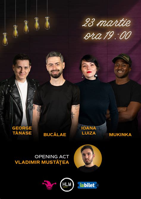 Bilete The Fool Stand up comedy cu Radu Bucălae George Tănase Ioana