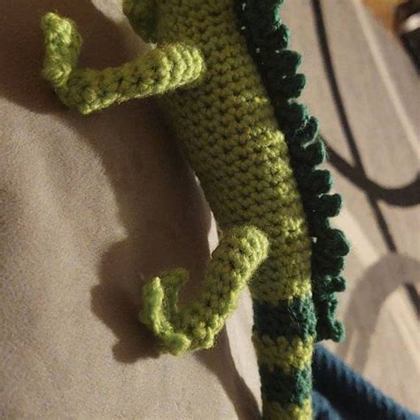 Iguana Lizard Amigurumi Crochet Pattern Digital Pdf File Etsy Crochet