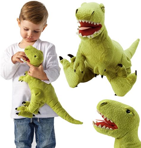 IKEA JATTELIK PLUSZAK DINOZAUR PLUSZOWY REX 44 Cm 10038285328