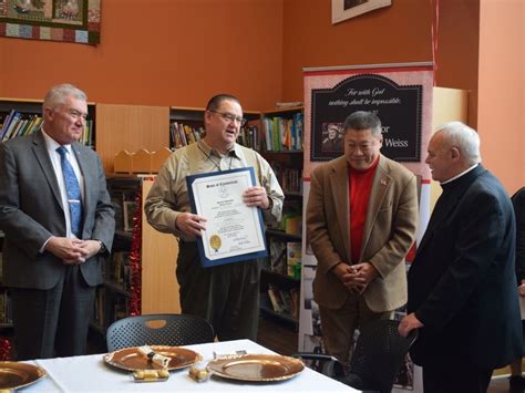 Newtown Legislative Delegation Honors Retiring Monsignor Weiss ...