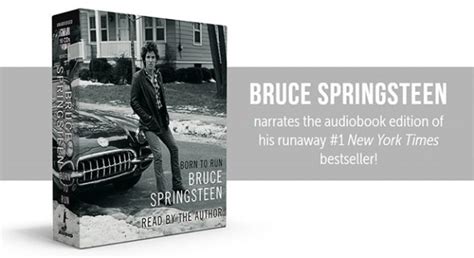 Springsteen narrates Born to Run audiobook – Point Blank