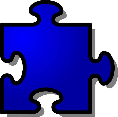 Puzzle Piece Clipart Transparent Background Png Download Full Size