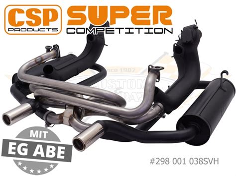 Csp Super Competition Exhaust System With Heat Exchangers Custom