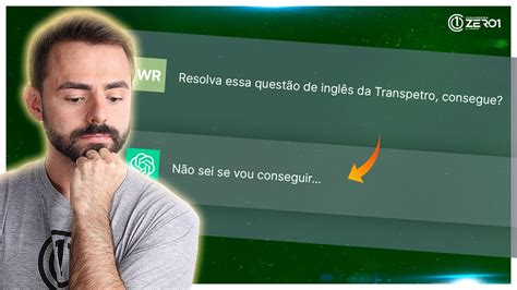 Pedi para o CHAT GPT fazer a prova de INGLÊS e de PORTUGUÊS da