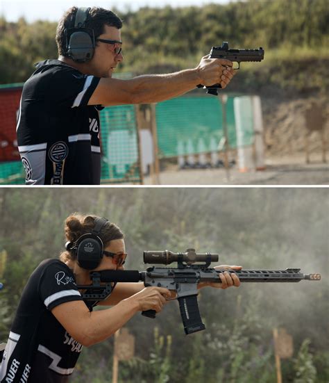 Team SIG’s Daniel Horner and Lena Miculek Dominate at USPSA Multi-Gun