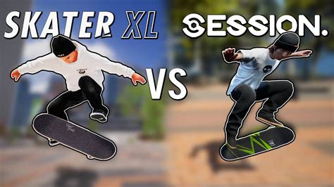 Skater Xl Vs Session Game Of Skate Flatground And Ledge Youtube