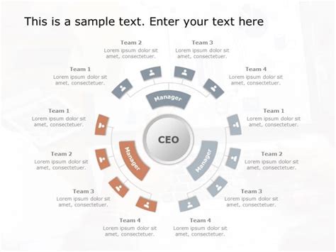 Powerpoint Templates Circular Org Chart