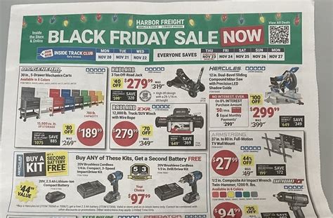 Harbor Freight Tools Black Friday 2024 Ad Deals And Hours