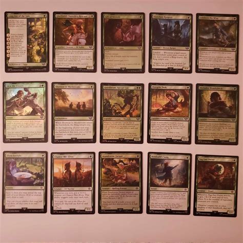 Mtg Lord Of The Rings Commander Edh Elrond Master Of Healing Deck Ebay