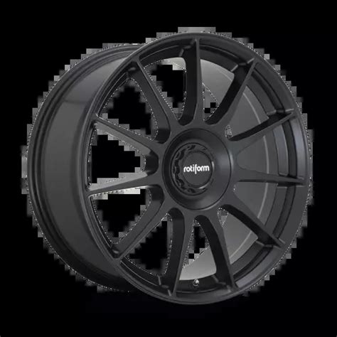 20X10 ROTIFORM R168 DTM Satin Black Wheels Blank 40mm Set Of 4 EUR 2