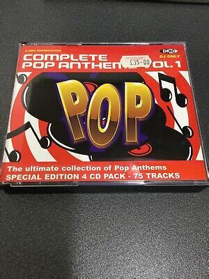 Dmc Complete Pop Anthems Volume Compilation Disc Set Special