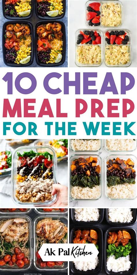 Easy Meal Prep For The Week For Beginners In Healthy Lunch