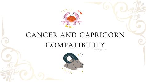 Cancer and Capricorn compatibility in love, relationships, and marriage » Indielogy