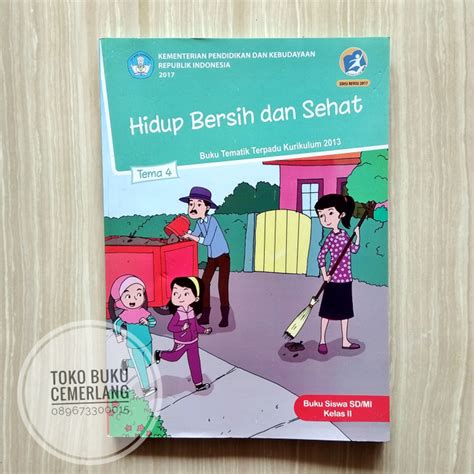 Jual Buku Siswa Tematik Kelas Tema Hidup Bersih Dan Sehat Revisi