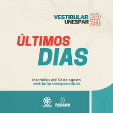 Ltimos Dias Para Se Inscrever No Vestibular Pr Reitoria De