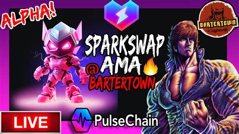 Sparkswap Ama At Bartertown Aj Updates And Major Alpha Drop Youtube