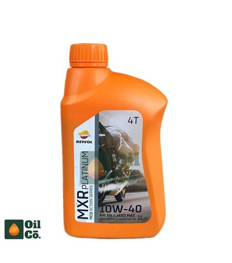 REPSOL MXR PLATINUM MCO 10W 40 FULL SYNTHETIC 1L OilCō Bangladesh