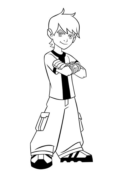 Atividade Para Colorir Ben 10 Arquivo Word