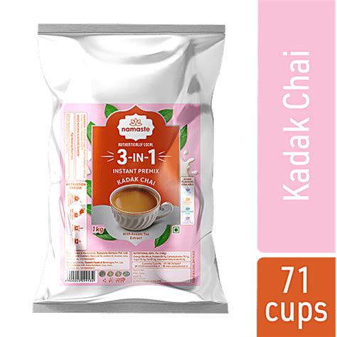 Buy Namaste Chai Instant Tea Premix Kadak Chai Powder Value Pack Assam Tea Vending Machine